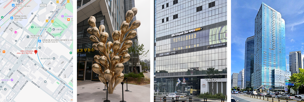 Map and Building Photos of BBBJ Orthopedics
